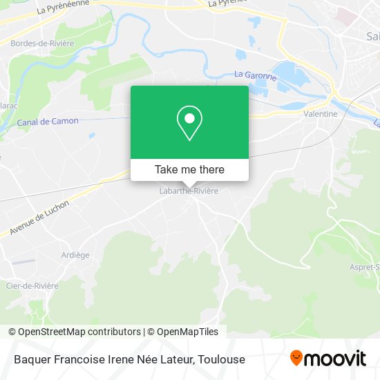 Baquer Francoise Irene Née Lateur map