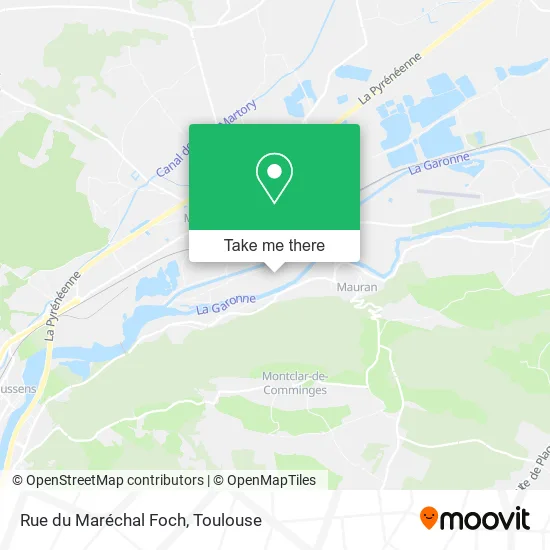 Rue du Maréchal Foch map