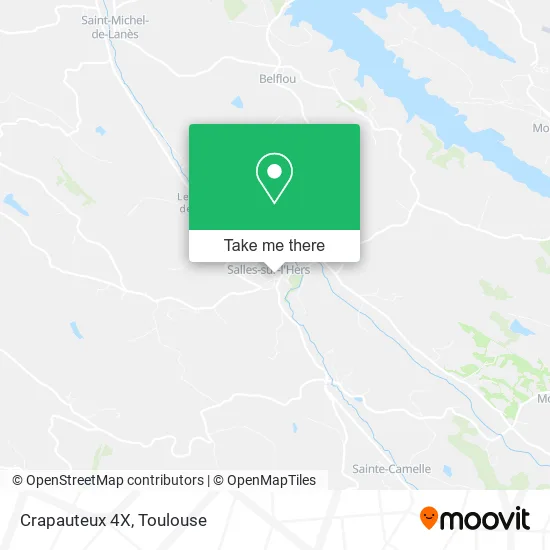 Crapauteux 4X map