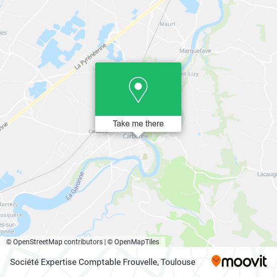 Société Expertise Comptable Frouvelle map