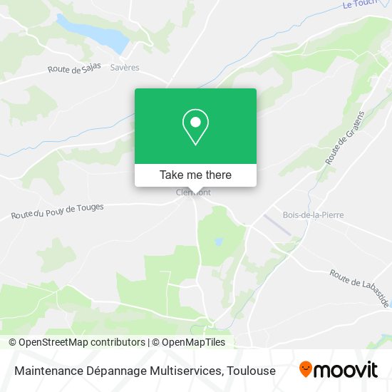 Maintenance Dépannage Multiservices map