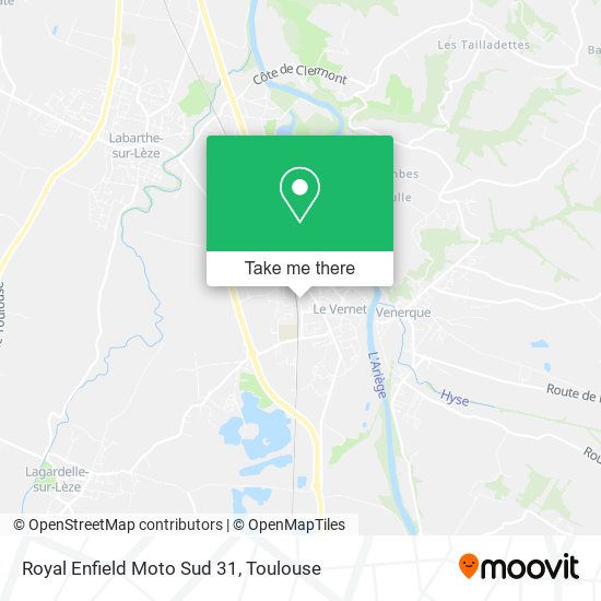 Royal Enfield Moto Sud 31 map