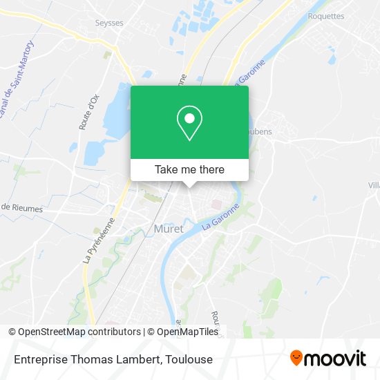 Entreprise Thomas Lambert map