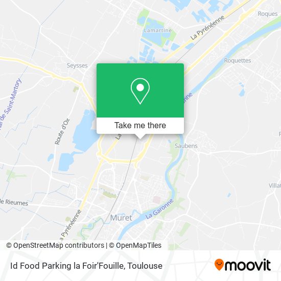 Mapa Id Food Parking la Foir'Fouille