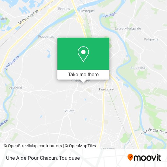 Une Aide Pour Chacun map