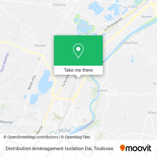 Mapa Distribution Aménagement Isolation Dai