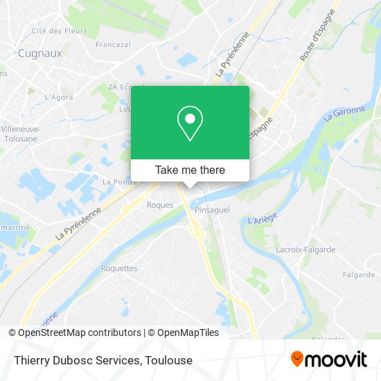 Thierry Dubosc Services map