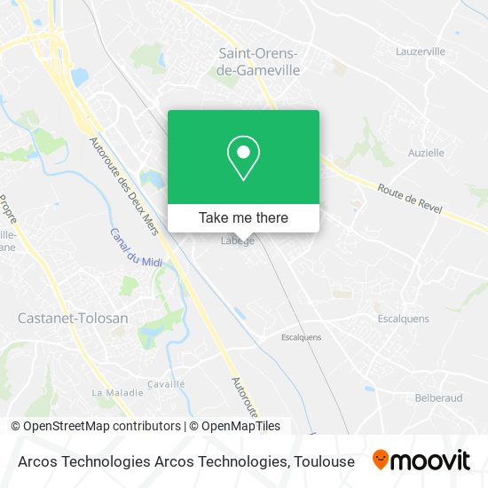 Arcos Technologies Arcos Technologies map
