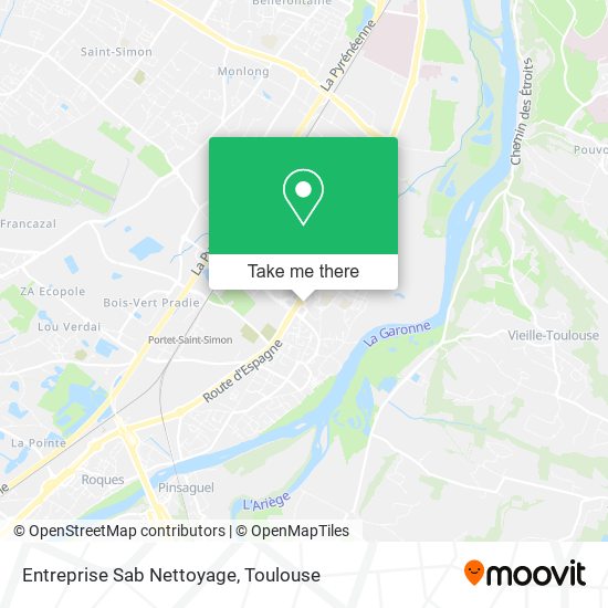 Entreprise Sab Nettoyage map