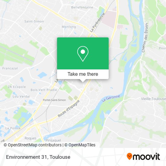 Environnement 31 map