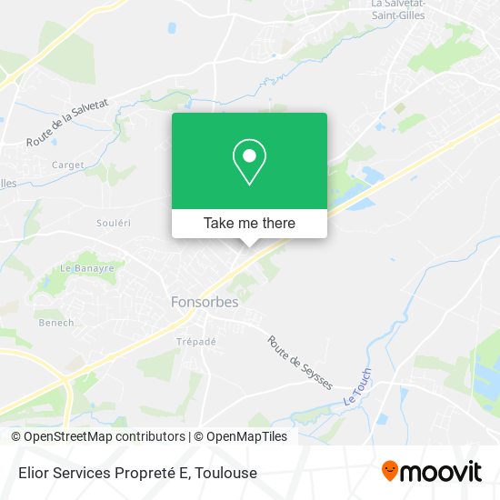 Elior Services Propreté E map