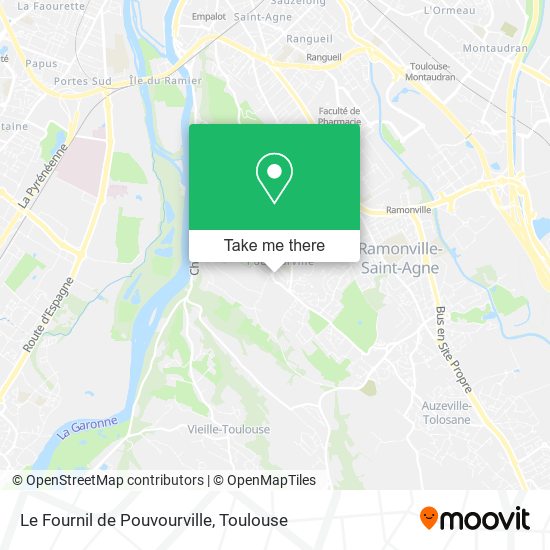 Mapa Le Fournil de Pouvourville