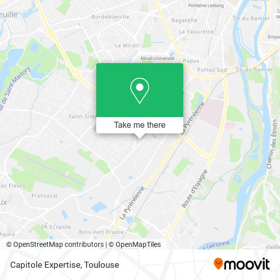 Capitole Expertise map