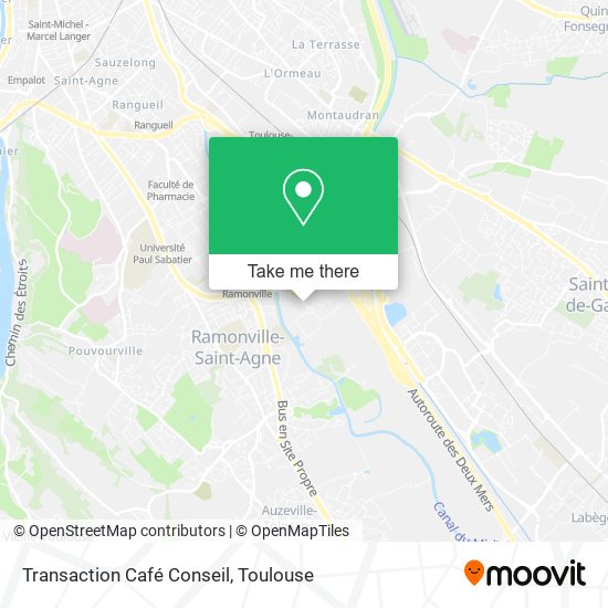 Mapa Transaction Café Conseil