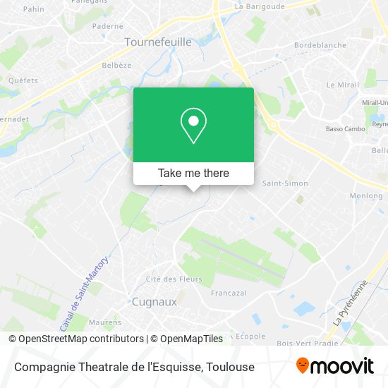 Compagnie Theatrale de l'Esquisse map