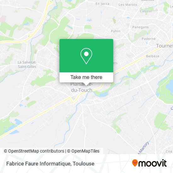 Fabrice Faure Informatique map