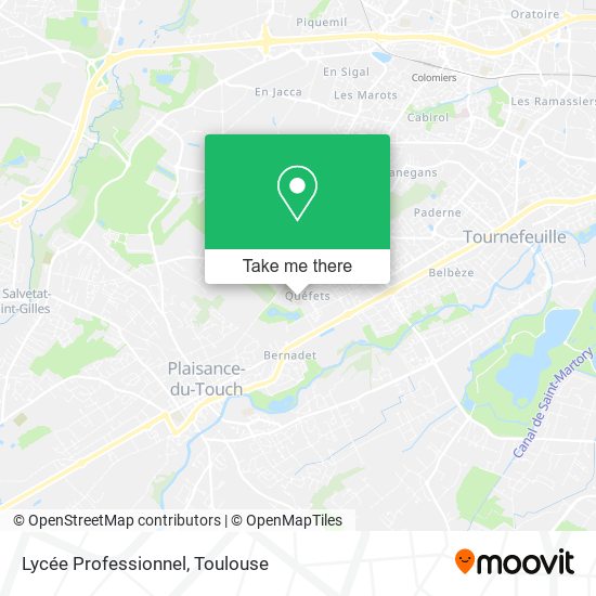 Lycée Professionnel map