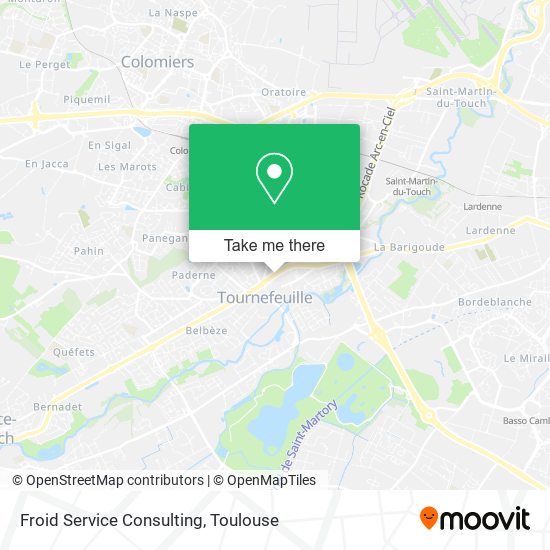 Froid Service Consulting map