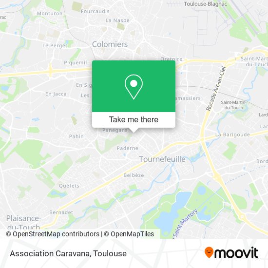 Association Caravana map