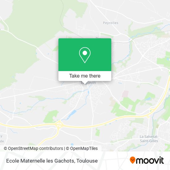 Ecole Maternelle les Gachots map