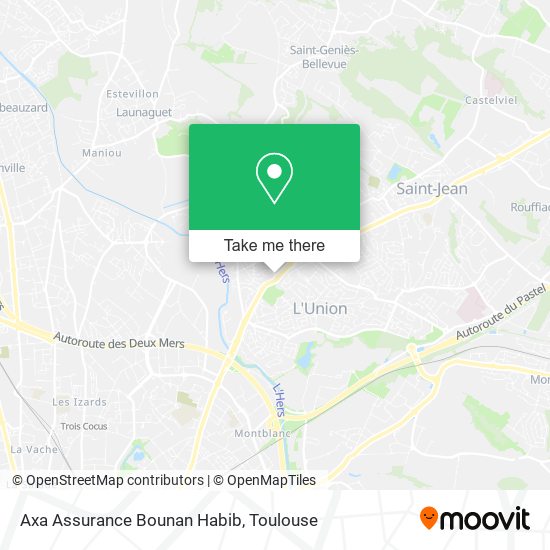 Axa Assurance Bounan Habib map