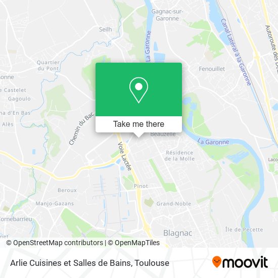 Arlie Cuisines et Salles de Bains map