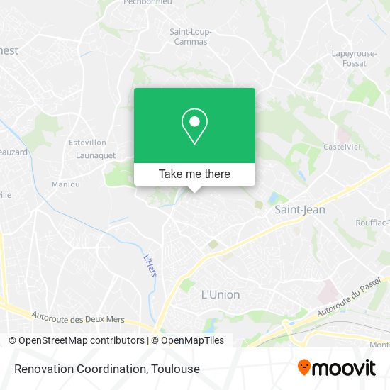 Renovation Coordination map