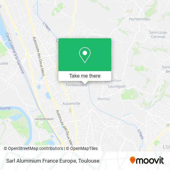 Sarl Aluminium France Europe map