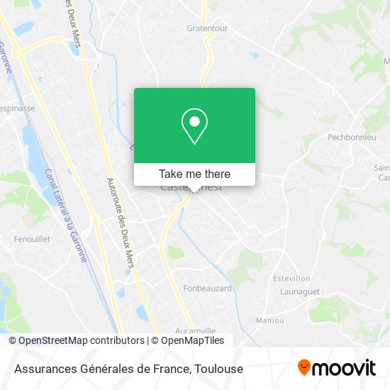 Mapa Assurances Générales de France