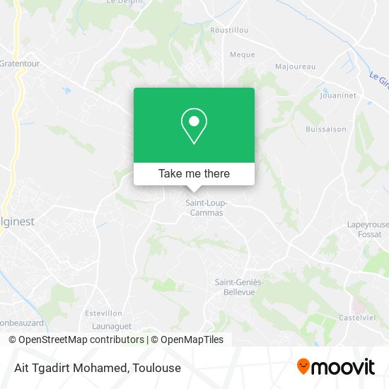 Ait Tgadirt Mohamed map