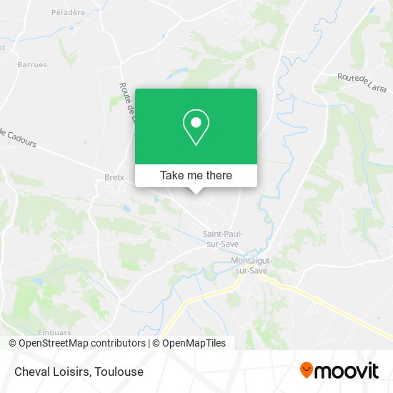 Mapa Cheval Loisirs