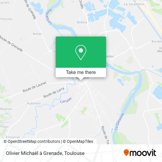 Mapa Olivier Michaël à Grenade