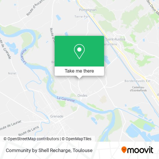 Community by Shell Recharge map