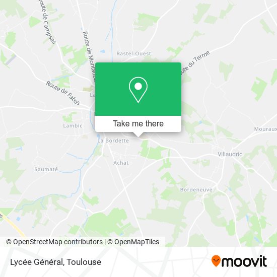 Lycée Général map