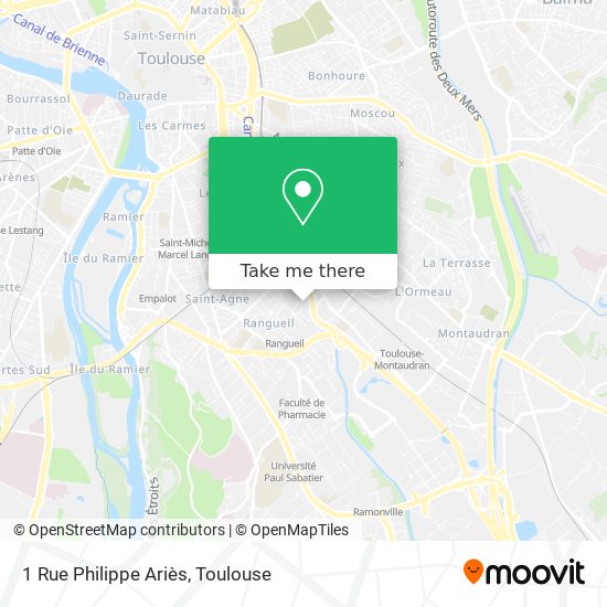 1 Rue Philippe Ariès map