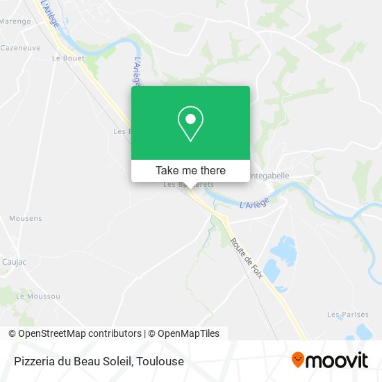 Pizzeria du Beau Soleil map