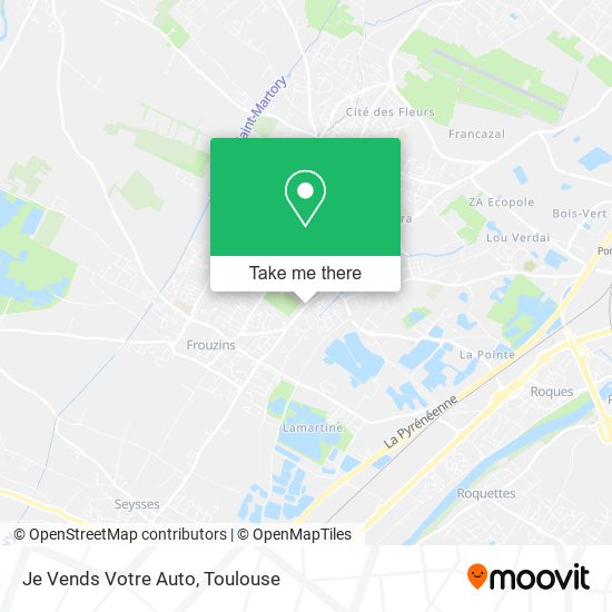 Je Vends Votre Auto map