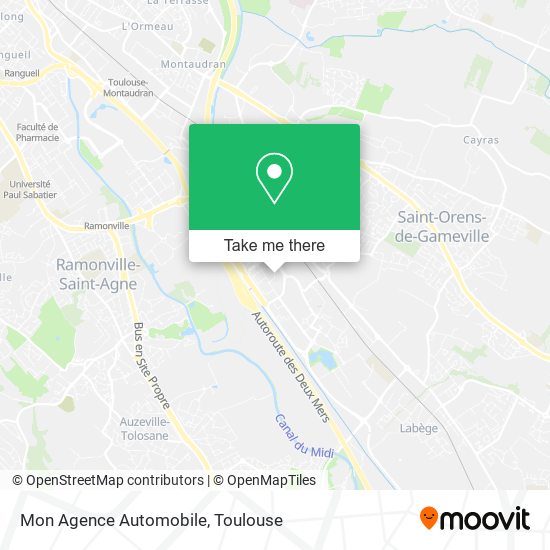 Mon Agence Automobile map