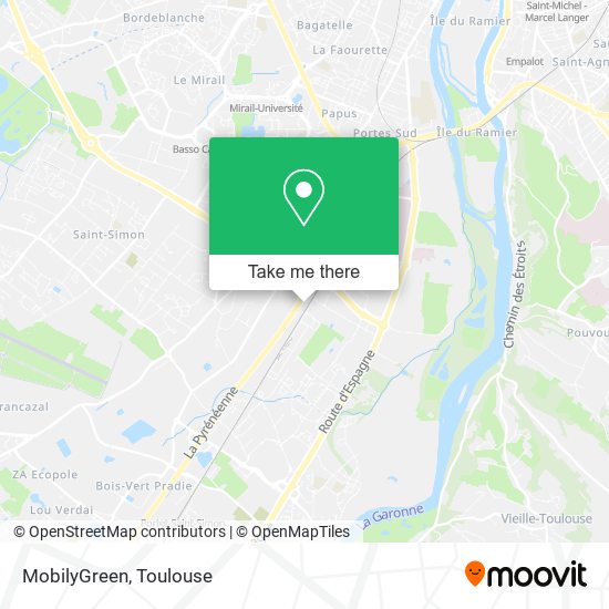 MobilyGreen map