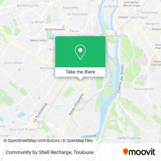 Community by Shell Recharge map