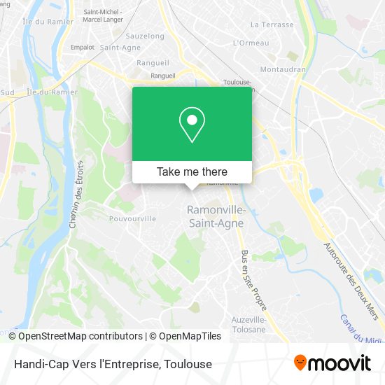 Handi-Cap Vers l'Entreprise map