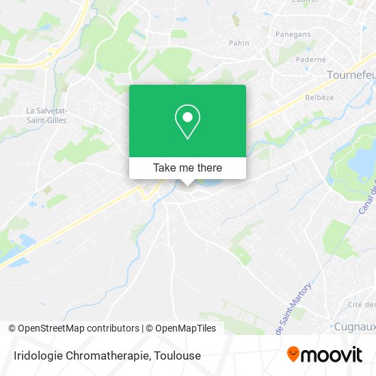 Iridologie Chromatherapie map