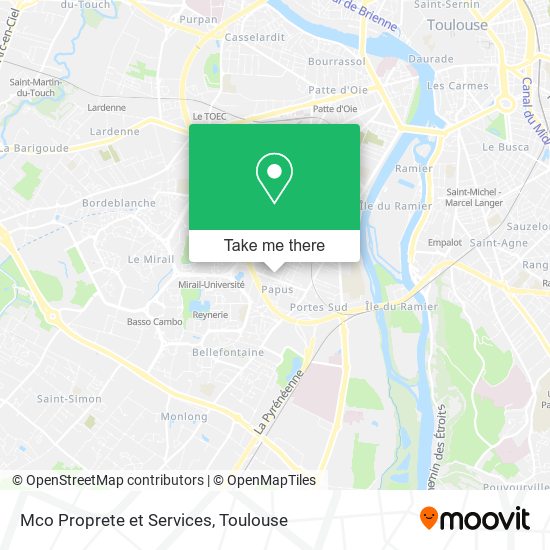 Mco Proprete et Services map