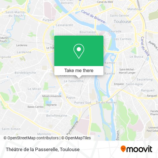 Théâtre de la Passerelle map