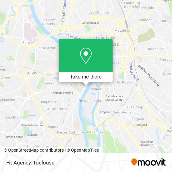 Fit Agency map