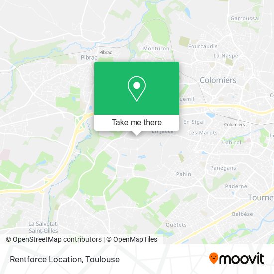 Rentforce Location map