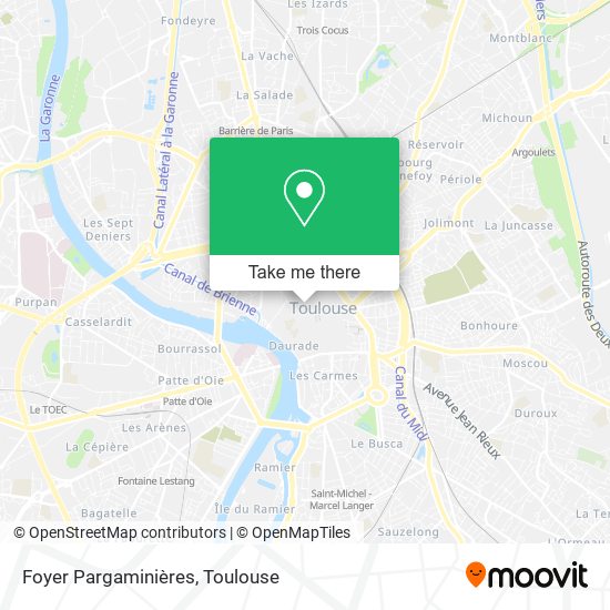 Foyer Pargaminières map