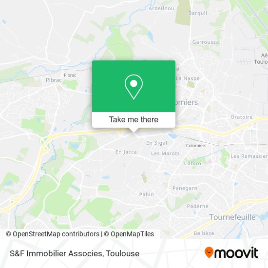 S&F Immobilier Associes map