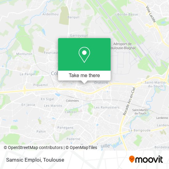 Samsic Emploi map