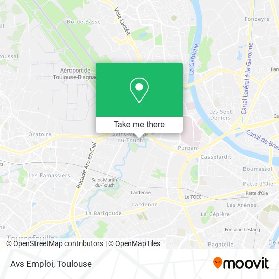 Avs Emploi map